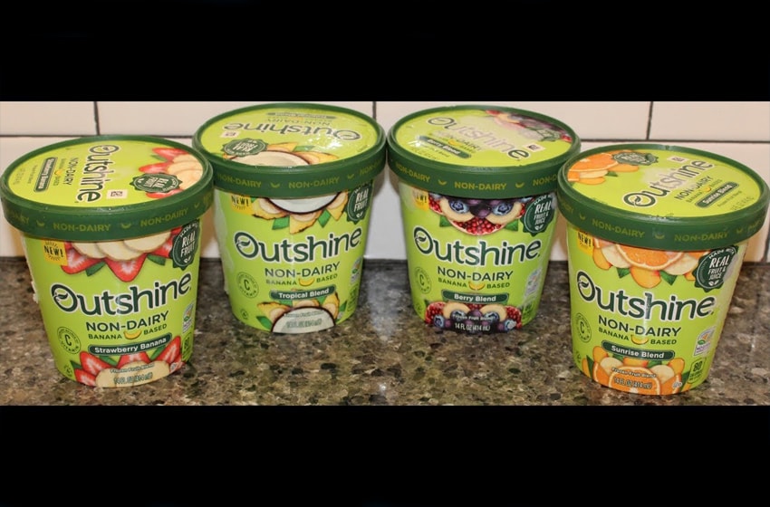 Outshine انواع برندهای تولید بستنی