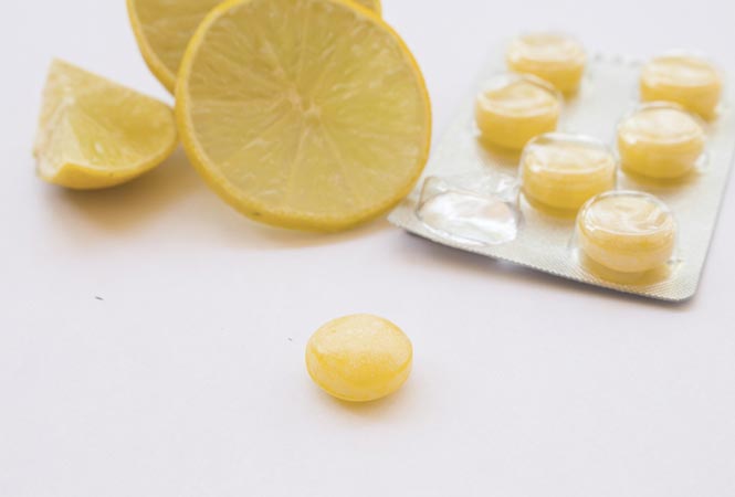 مواد مورد نیاز برای تهیه آبنبات لیمویی
