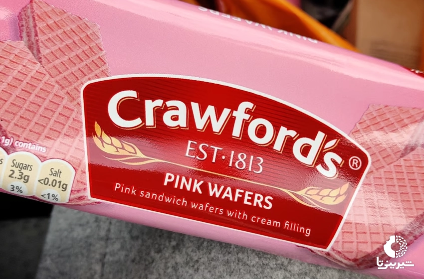 Crawford's Pink Wafers