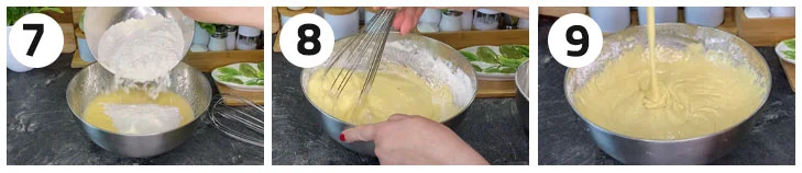 مراحل-پخت-کیک-شربتی-زعفرانی