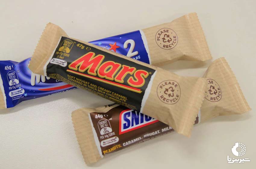 بسته بندی های شکلات مارس